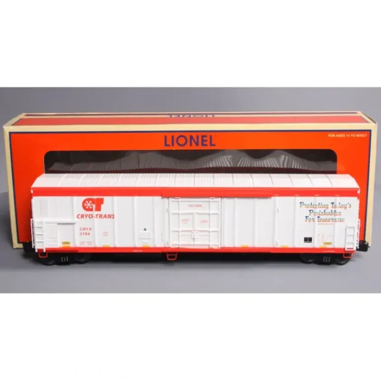 Lionel 6-27278 O Cryo-Trans 57' Reefer w/EOT Device LN/Box - Model Train Junction: Quality Parts and Art Supplies