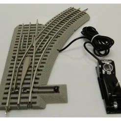 Lionel 6-16825 O36 FasTrack Command Right Hand Switch Turnout - Model Train Junction: Quality Parts and Art Supplies