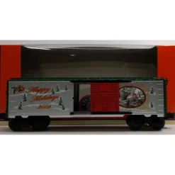 Lionel 6-25066 O Gauge 2009 "Happy Hollidays" Christmas Boxcar - Model Train Junction: Quality Parts and Art Supplies