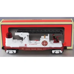 Lionel 6-36890 O Gauge American Fire and Rescue Fireman & Ladder Car LN/Box - Model Train Junction: Quality Parts and Art Supplies