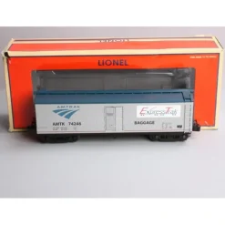 Lionel 6-27395 O Gauge Amtrak Express Trak Baggage Boxcar #74248 - Model Train Junction: Quality Parts and Art Supplies
