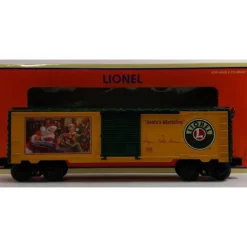 Lionel 6-25034 O Gauge Angela Trotta Thomas Santa's Workshop Boxcar - Model Train Junction: Quality Parts and Art Supplies