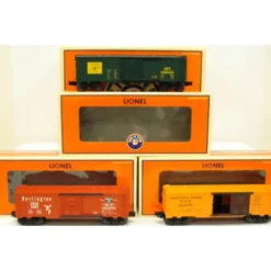 Lionel 6-39267 O Gauge Archive Collection Box Cars #3 (Set of 3) - Model Train Junction: Quality Parts and Art Supplies