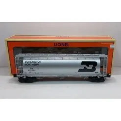 Lionel 6-27440 O Gauge Burlington Northern Cylindrical Hopper #458856 - Model Train Junction: Quality Parts and Art Supplies