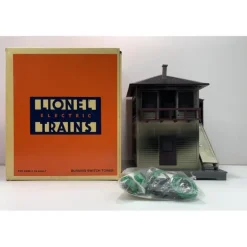 Lionel 6-12768 O Gauge Burning Switch Tower LN/Box - Model Train Junction: Quality Parts and Art Supplies