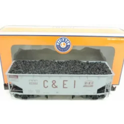 Lionel 6-27000 O Gauge Chicago & Eastern Illinios Offset Hopper #97393 - Model Train Junction: Quality Parts and Art Supplies