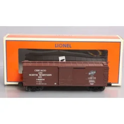 Lionel 6-27234 O Gauge Chicago & North Western Double-Sheathed Boxcar #142204 - Model Train Junction: Quality Parts and Art Supplies