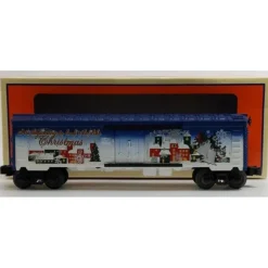 Lionel 6-29302 O Gauge Christmas Music Wood-Sided Reefer - Model Train Junction: Quality Parts and Art Supplies