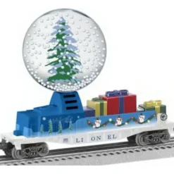 Lionel 6-29895 O Gauge Christmas Snowglobe Flatcar - Model Train Junction: Quality Parts and Art Supplies