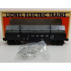 Lionel 6-16367 O Gauge Clinchfield Gondola w/Coil Covers LN/Box - Model Train Junction: Quality Parts and Art Supplies