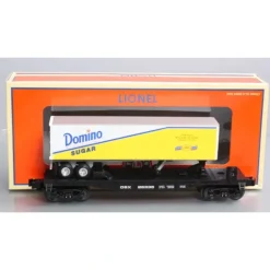 Lionel 6-26335 O Gauge Domino Sugar Flatcar w/Trailer - Model Train Junction: Quality Parts and Art Supplies