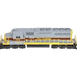 Lionel 6-8458 O Gauge Erie Lackawanna SD-40 Diesel Locomotive #8458 EX - Model Train Junction: Quality Parts and Art Supplies