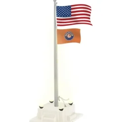 Lionel 6-16896 O Gauge Flagpole with Lights - Model Train Junction: Quality Parts and Art Supplies