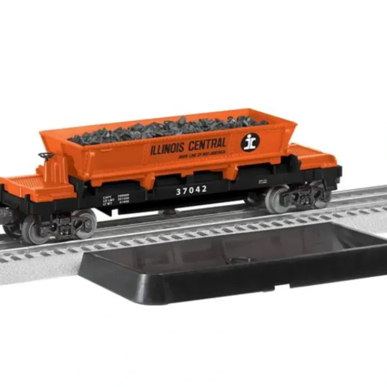 Lionel 6-37042 O Gauge Illinois Central Coal Dump Car - Model Train Junction: Quality Parts and Art Supplies
