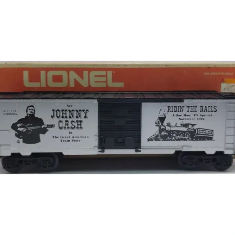 Lionel 6-9780 O Gauge Johnny Cash Boxcar LN/Box - Model Train Junction: Quality Parts and Art Supplies