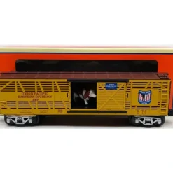 Lionel 6-29305 O Gauge Joseph McCoy "Chisholm Trail" Stock Car w/Sounds #1867 - Model Train Junction: Quality Parts and Art Supplies