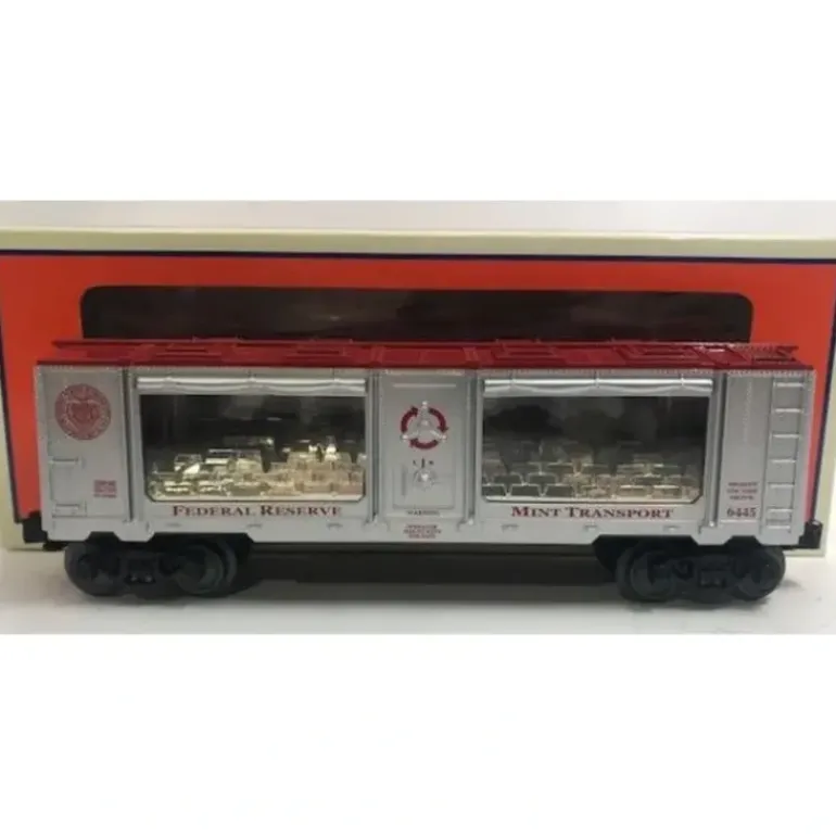 Lionel 6-29648 O Gauge Kansas City Federal Reserve Mint Car #6445 - Model Train Junction: Quality Parts and Art Supplies