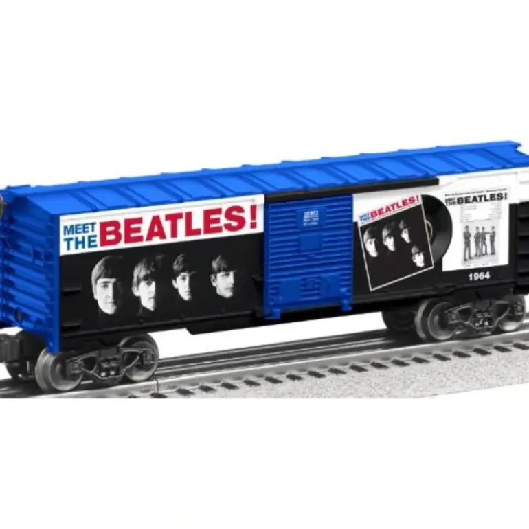 Lionel 6-29961 O Gauge Meet the Beatles! Boxcar (Pack of 2) - Model Train Junction: Quality Parts and Art Supplies