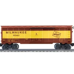 Lionel 6-25077 O Gauge Milwaukee Road Boxcar #8484 - Model Train Junction: Quality Parts and Art Supplies