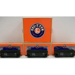Lionel 6-27032 O Gauge New York Central Offset Hopper 3-Pack - Model Train Junction: Quality Parts and Art Supplies