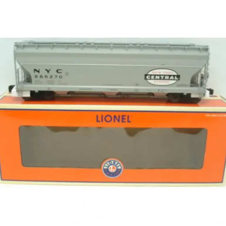 Lionel 6-27116 O Gauge New York Central 3-Bay ACF Hopper #886270 - Model Train Junction: Quality Parts and Art Supplies