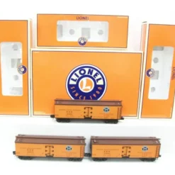 Lionel 6-11657 O Gauge Pacific Fruit Express Woodsided Refrigerator (Set of 3) - Model Train Junction: Quality Parts and Art Supplies