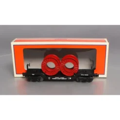 Lionel 6-26638 O Gauge PP&L Flatcar w/Reels - Model Train Junction: Quality Parts and Art Supplies
