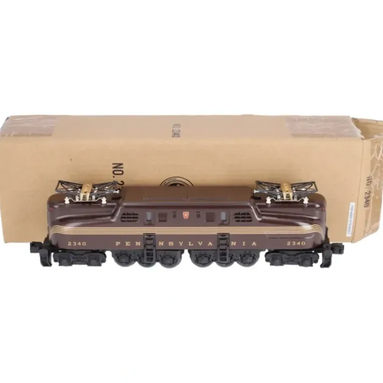 Lionel 6-38303 O Gauge PRR GG-1 Tuscan Electric Locomotive #2340 - Model Train Junction: Quality Parts and Art Supplies
