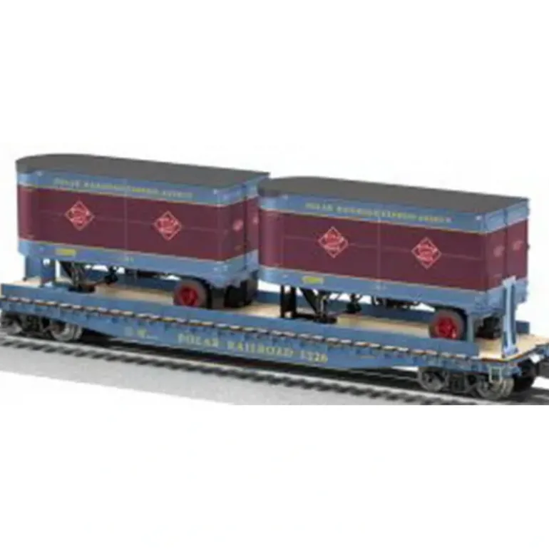 Lionel 6-27840 O Gauge PRR PS4 Flatcar w/ Trailers - Model Train Junction: Quality Parts and Art Supplies