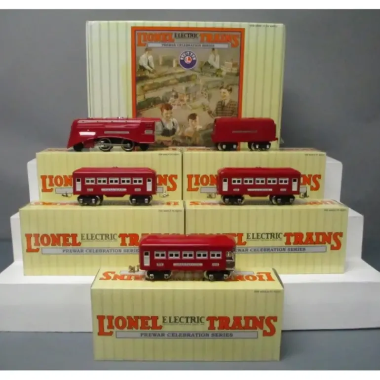 Lionel 6-51014 O Gauge Red Comet 291W Steam Passenger Train Set - Model Train Junction: Quality Parts and Art Supplies