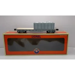Lionel 6-27706 O Gauge Santa Fe Idler Flatcar with Load #3191852 - Model Train Junction: Quality Parts and Art Supplies