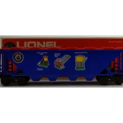 Lionel 6-7504 O Gauge 75th Anniversary Off-Track Accessories Covered Hopper LN/Box - Model Train Junction: Quality Parts and Art Supplies