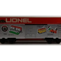 Lionel 6-7505 O Gauge 75th Anniversary On-Track Accessories Boxcar LN/Box - Model Train Junction: Quality Parts and Art Supplies