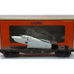 Lionel 6-26301 O Gauge UPS Flatcar with Airplane - Model Train Junction: Quality Parts and Art Supplies