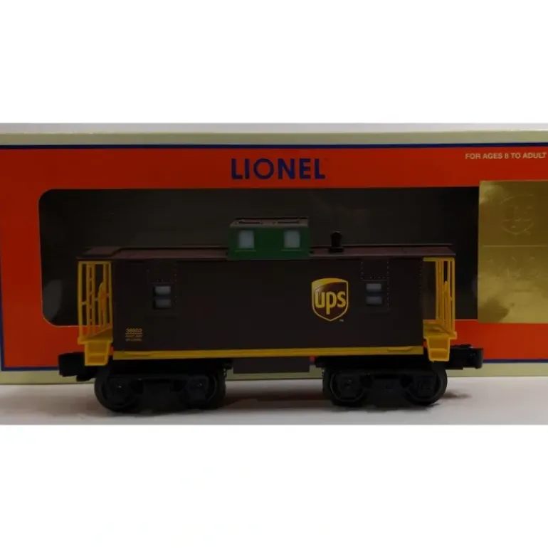 Lionel 6-36602 O Gauge UPS Illuminated Caboose - Model Train Junction: Quality Parts and Art Supplies