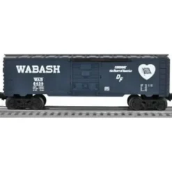 Lionel 6-25087 O Gauge Wabash Boxcar #6439 - Model Train Junction: Quality Parts and Art Supplies