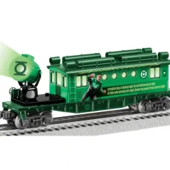 Lionel 2428300 O Green Lantern Power Ring Searchlight Caboose - Model Train Junction: Quality Parts and Art Supplies