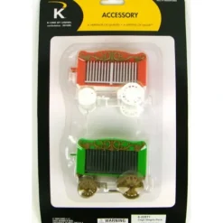 Lionel 6-22571 O K-Line Cage Wagon Set (Pack of 2) - Model Train Junction: Quality Parts and Art Supplies