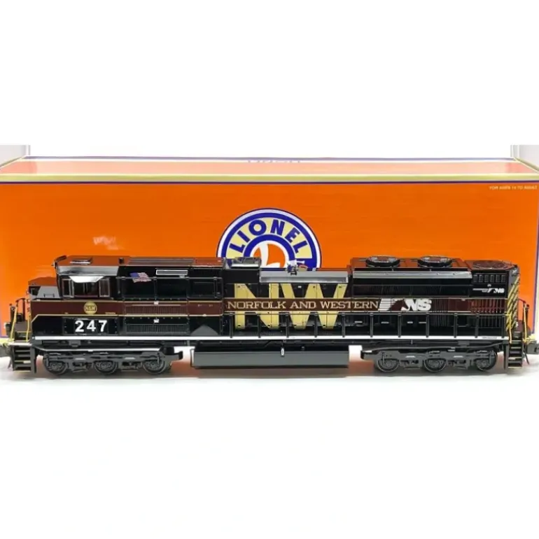 Lionel 6-28345 O N&W NS Heritage LEGACY SD70ACe Diesel Locomotive #247 - Model Train Junction: Quality Parts and Art Supplies