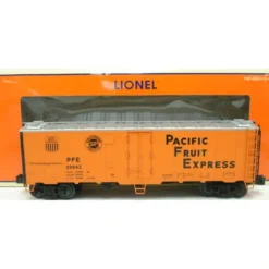Lionel 6-17352 O Pacific Fruit Express Steel Sided Refrigerator Car #20043 - Model Train Junction: Quality Parts and Art Supplies