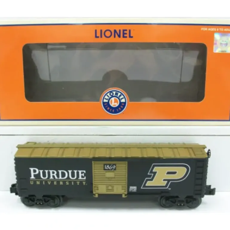 Lionel 6-39282 O Purdue University Boxcar - Model Train Junction: Quality Parts and Art Supplies