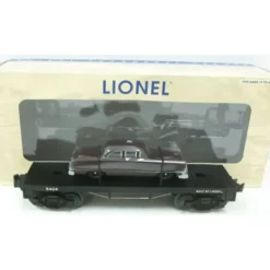 Lionel 6-39479 O PWC Flatcar with Brown Auto #6404 - Model Train Junction: Quality Parts and Art Supplies