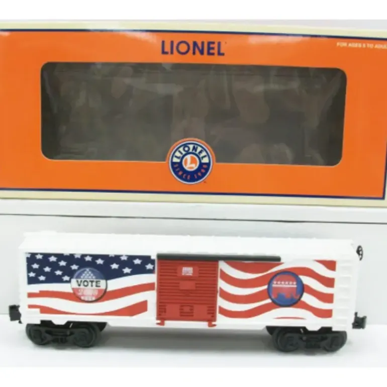 Lionel 6-25060 O Republican 2008 Election Boxcar - Model Train Junction: Quality Parts and Art Supplies