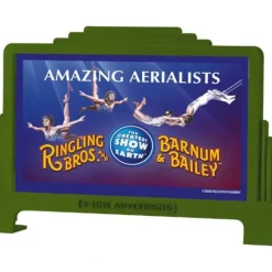 Lionel 6-21720 O Scale K-Line Ringling Bros. Billboard Set # 2 (Pack of 3) - Model Train Junction: Quality Parts and Art Supplies