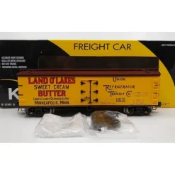 Lionel 6-22292 O Scale Land O Lakes Wood-Sided Reefer - Model Train Junction: Quality Parts and Art Supplies