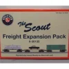 Lionel 6-30135 O Scout Freight Expansion Pack - Model Train Junction: Quality Parts and Art Supplies