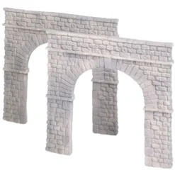 Lionel 6-21396 O Single Tunnel Portals (Set of 2) - Model Train Junction: Quality Parts and Art Supplies