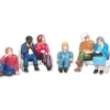 Lionel 6-21370 O Sitting Figures W/ 2 Benches (Set of 6) - Model Train Junction: Quality Parts and Art Supplies