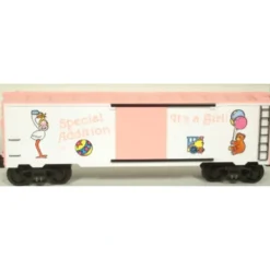 Lionel 6-21358 O Special Addition It's a Girl Boxcar - Model Train Junction: Quality Parts and Art Supplies