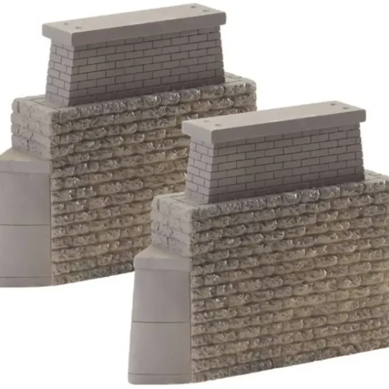 Lionel 6-22363 O Stone-Style Bridge Piers (Pack of 2) - Model Train Junction: Quality Parts and Art Supplies